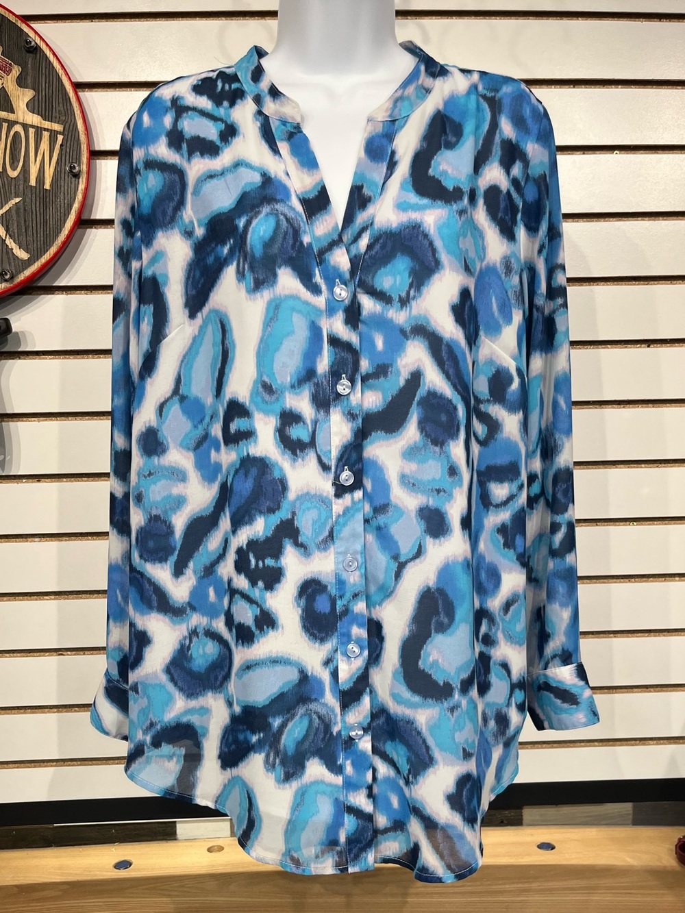 Belle by Kim Gravel blouse size large - Picture 2 of 8